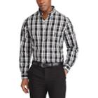 Big & Tall Chaps Classic-fit Button-down Shirt, Men's, Size: L Tall, Black