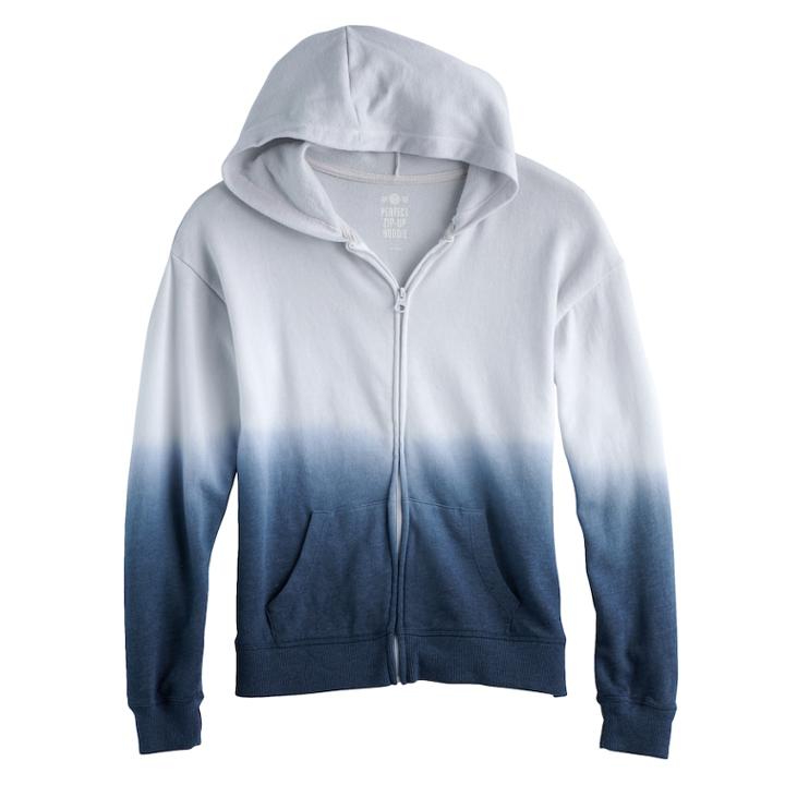 Girls 7-16 & Plus Size So&reg; Zip-up Hoodie, Size: 7-8, Light Grey