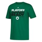 Men's Adidas Boston Celtics Playoff Ready Tee, Size: Large, Green