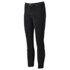 Juniors' Joe B Velvet Skinny Pants, Girl's, Size: 3, Black