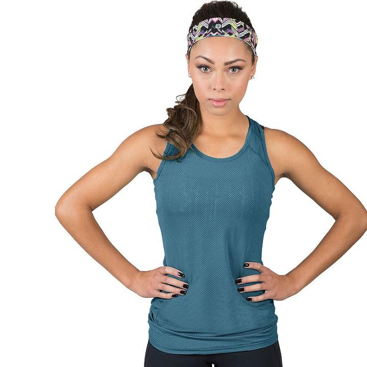 Women's Soybu Plank Racerback Yoga Tank, Size: Xl, Med Green