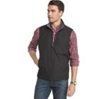 Men's Izod Regular-fit Reversible Vest, Size: Medium, Black