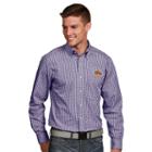 Men's Antigua Los Angeles Lakers Associate Plaid Button-down Shirt, Size: Xl, White Oth