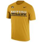 Men's Nike Missouri Tigers Legend Staff Sideline Dri-fit Tee, Size: Large, Gold