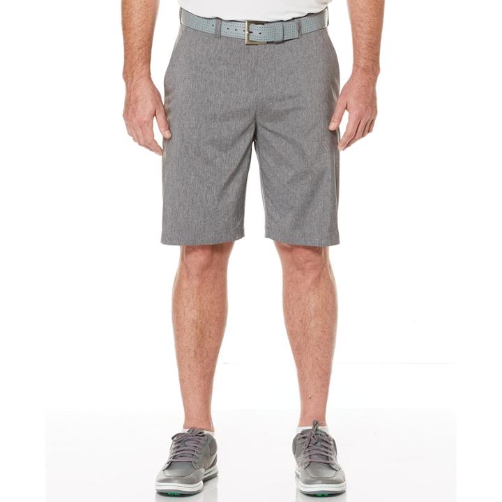 Men's Grand Slam Active Waistband Stretch Performance Golf Shorts, Size: 38, Grey