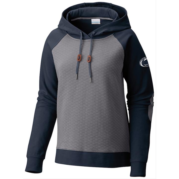 Women's Columbia Penn State Nittany Lions Collegiate Harper Hoodie, Size: Small, Dark Grey