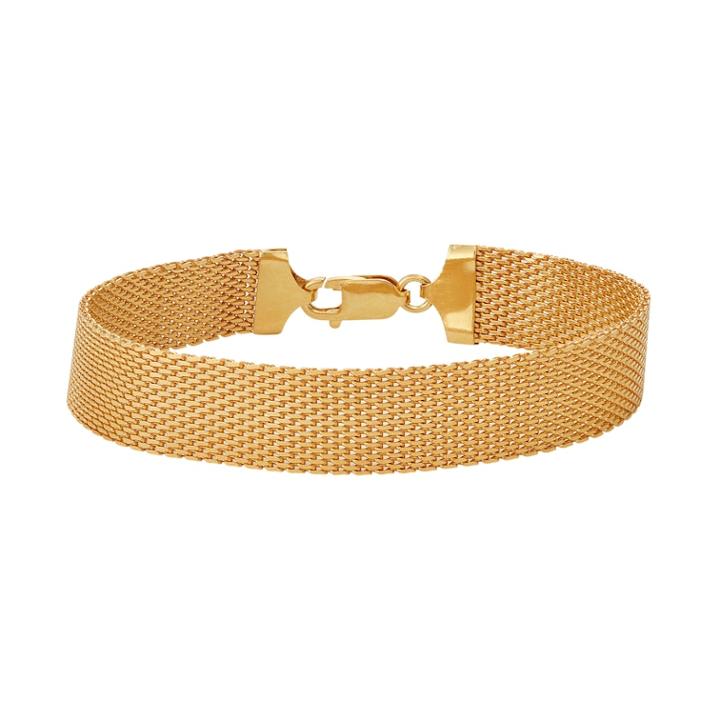 Mesh Chain Bracelet, Women's, Size: 7.5, Yellow