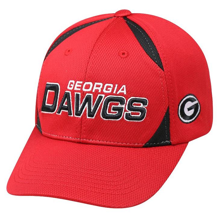Adult Top Of The World Georgia Bulldogs Pursue Adjustable Cap, Men's, Med Red