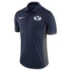 Men's Nike Byu Cougars Dri-fit Polo, Size: Medium, Blue (navy)