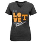 Girls 7-16 Tennessee Volunteers In Love Tee, Girl's, Size: M(10-12), Black