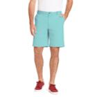Men's Izod Saltwater Classic-fit Stretch Performance Shorts, Size: 32, Turquoise/blue (turq/aqua)