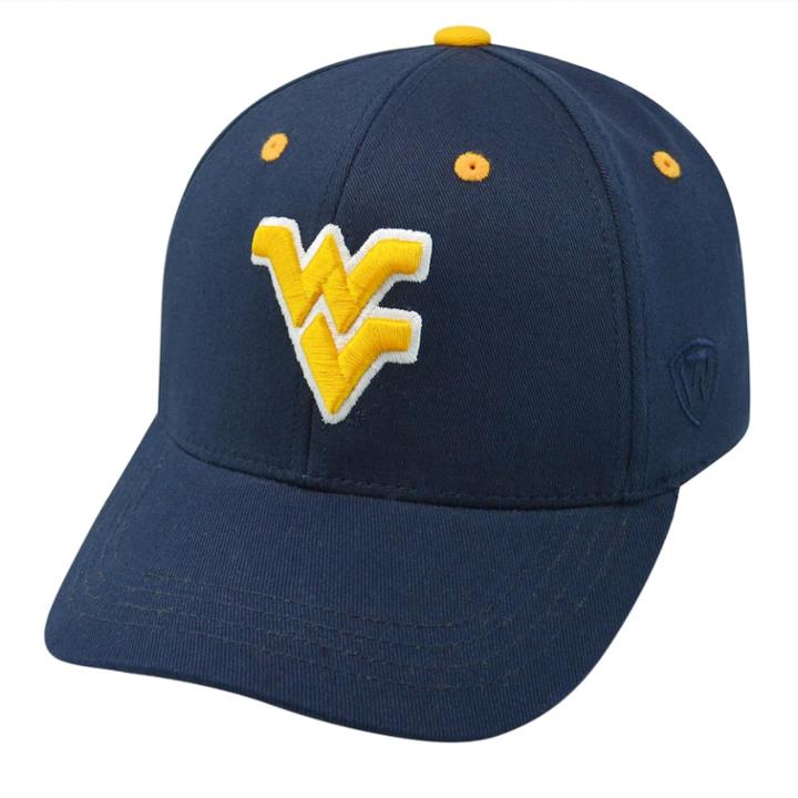 Youth Top Of The World West Virginia Mountaineers Rookie Cap, Boy's, Multicolor