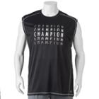 Big & Tall Champion Modern-fit Logo Muscle Tee, Men's, Size: 4xb, Black