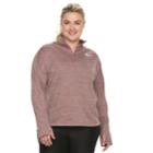 Plus Size Nike Pacer Running Top, Women's, Size: 3xl, Dark Beige