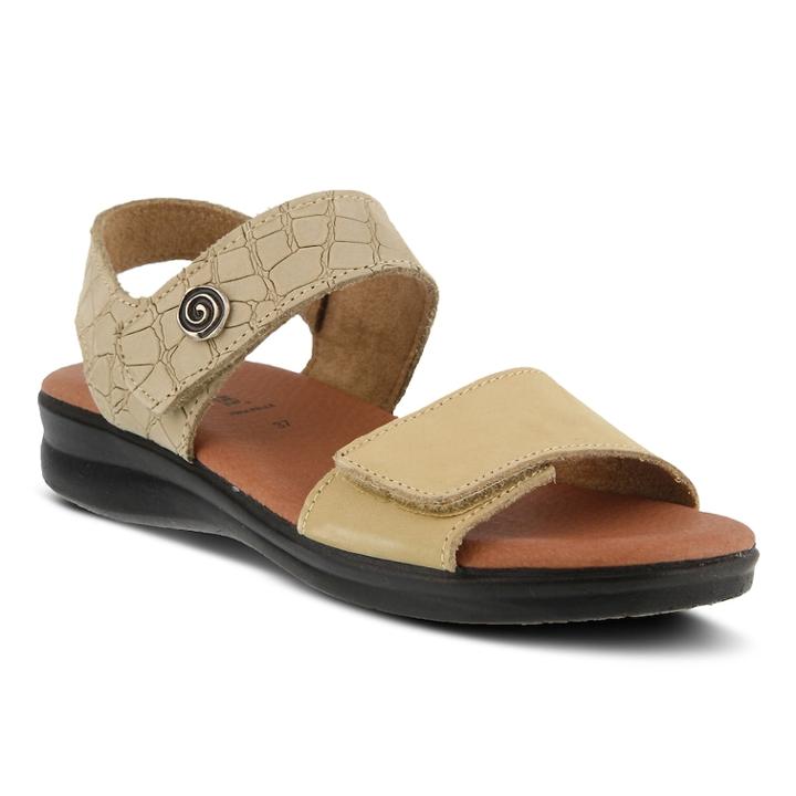 Flexus By Spring Step Komarra Women's Sandals, Size: 39, Med Beige