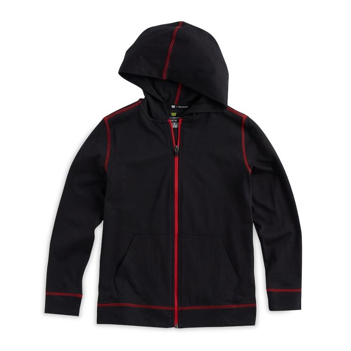 Boys 8-20 Tek Gear&reg; Ultra-soft Jersey Hoodie, Size: S(8), Black