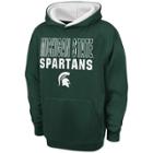Boys 8-20 Campus Heritage Michigan State Spartans Team Color Hoodie, Size: S(8/10), Dark Green