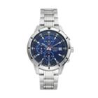 Seiko Men's Stainless Steel Chronograph Watch - Sks559, Silver