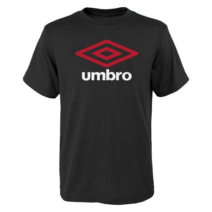 Men's Umbro Logo Tee, Size: Xl, Black