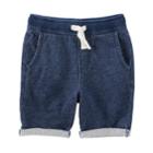 Boys 4-12 Oshkosh B'gosh&reg; Rolled French Terry Shorts, Size: 7, Blue