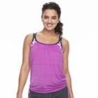 Women's Zeroxposur 2-in-1 Blouson Tankini Top, Size: 6, Red (beet)