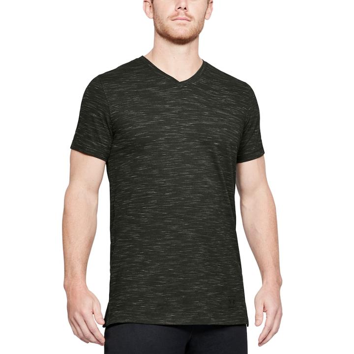 Men's Under Armour Sportstyle Core V-neck Tee, Size: Xxl, Green