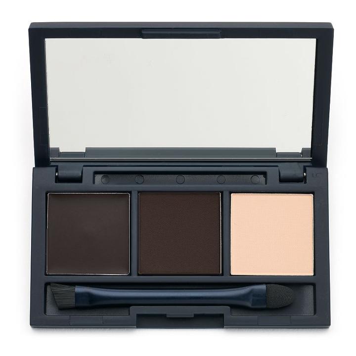 Eylure Brow Eyebrow Palette, Dark Brown