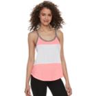 Juniors' So&reg; Colorblock Racerback Tank, Teens, Size: Xl, Brt Pink