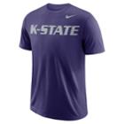 Men's Nike Kansas State Wildcats Wordmark Tee, Size: Medium, Purple