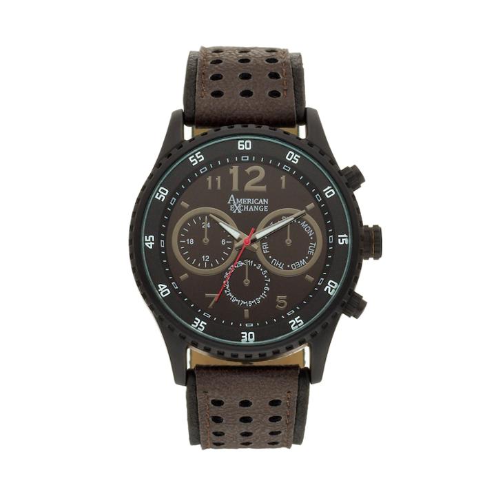 Men's American Exchange Watch, Size: Large, Brown