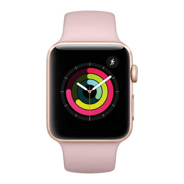 Apple Watch Series 3 (gps) 42mm Gold Aluminum Case With Pink Sand Sport Band