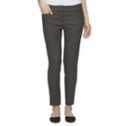 Juniors' Candie's&reg; Audrey Ankle Pants, Girl's, Size: 11, Light Grey