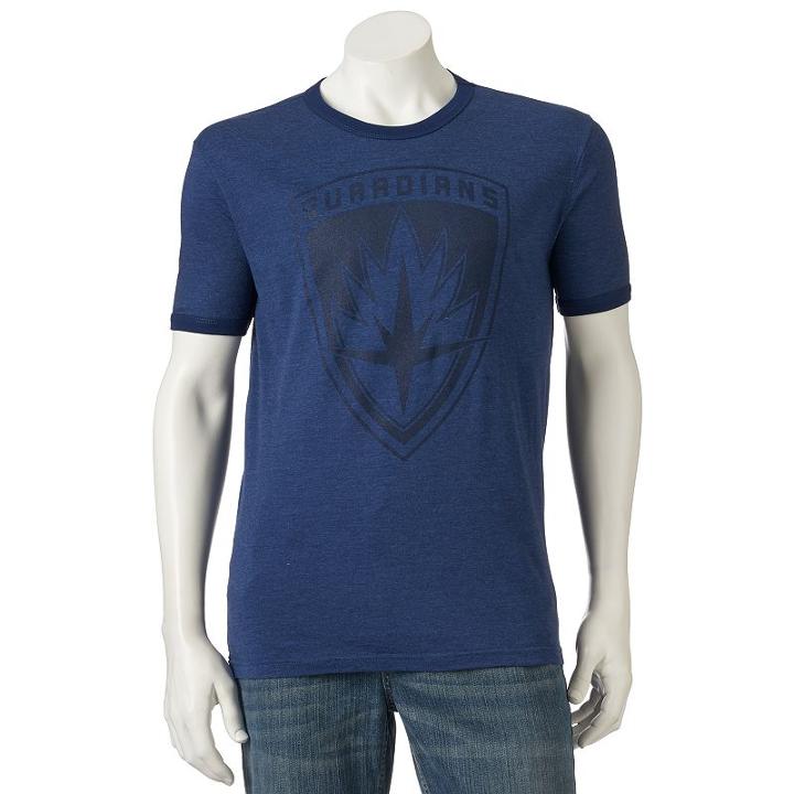 Men's Marvel Guardians Of The Galaxy Icon Tee, Size: Small, Blue Other