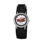 Disney / Pixar Cars Lightning Mcqueen Kids' Time Teacher Watch, Boy's, Black, Durable