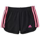 Girls 4-6x Adidas Around The Block Athletic Shorts, Size: 4, Oxford