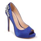 American Glamour Elizabeth Women's Platform High Heels, Size: 8, Blue