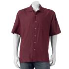 Men's Batik Bay Classic-fit Textured Button-down Shirt, Size: Large, Drk Purple