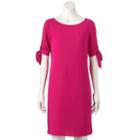 Women's Dr By Donna Ricco Solid Shift Dress, Size: 8 - Regular, Brt Blue