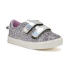 Oshkosh B'gosh&reg; Lucille Toddler Girls' Sneakers, Size: 6 T, Silver