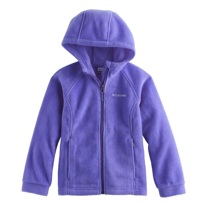 Girls 4-18 Columbia Fleece Hoodie, Size: S(8), Purple Oth