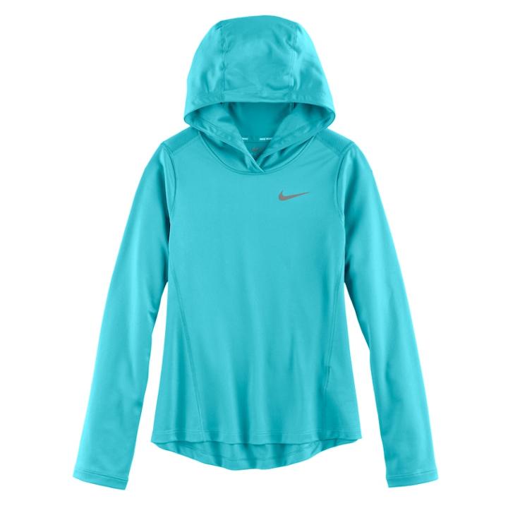 Girls 7-16 Nike Dri-fit Pullover Hoodie, Size: Small, Blue Other