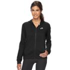 Women's Nike Full-zip Fleece Hoodie, Size: Large, Grey (charcoal)