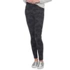 Juniors' Mudd&reg; Camo Ponte Leggings, Teens, Size: Large, Green Oth