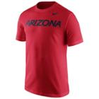 Nike, Men's Arizona Wildcats Wordmark Tee, Size: Small, Other Clrs