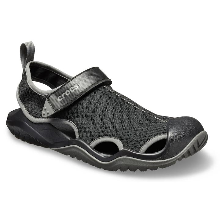 Crocs Swiftwater Men's Sandals, Size: 10, Black