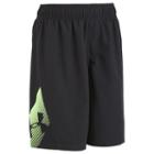 Boys 4-7 Under Armour Logo Swim Trunks, Boy's, Size: 4, Black