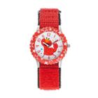 Sesame Street Elmo Kids' Time Teacher Watch, Adult Unisex, Red