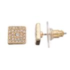 Lc Lauren Conrad Square Nickel Free Stud Earrings, Women's, Gold