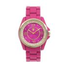 Journee Collection Women's Stainless Steel Watch, Pink
