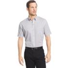 Big & Tall Van Heusen Flex Stretch Short Sleeve Button-down Shirt, Men's, Size: 3xb, Grey Other
